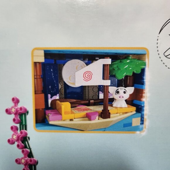 NEW Lego Disney Moana Flowerpot Orchid Flower Home Decor Building Set with Doll - Picture 10 of 11